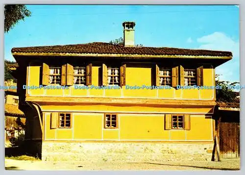 D315001 Kopriwschtiza. Altertumliches Haus. L. Kalev. Septemvri. Bulgarien. Postc