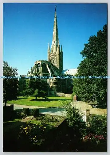 D323059 Norwich Cathedral aus dem Nordosten. Jarrold and Sons Ltd