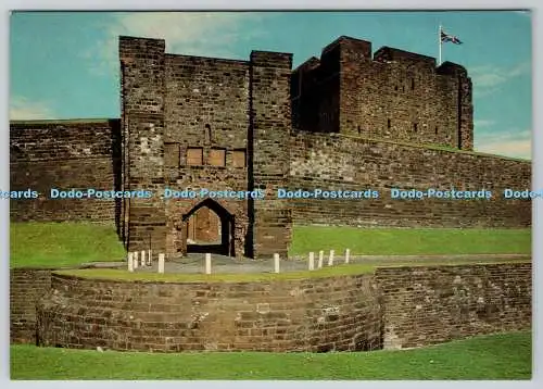 D319420 Cumbria. Carlisle Castle. Captain Tower und Keep. HMSO. J. Bethell