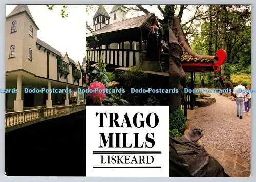 D317825 Cornwall. Liskeard. Trago Mills. John Hinde. Irland. 2DC 1656. Postkarte