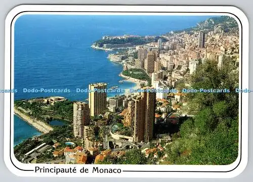 D314025 Principaute de Monaco. Reflets de la Cote D Azur. Monte Carlo. Vue gener