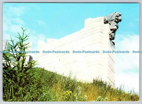 D315012 Schumen. Das Denkmal Die Grunder des bulgarischen Staates. Hl. Iljew. Se