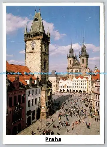 D323082 Prag. Der Altstädter Ring. Jiri Sourek. Nakladatelstvi Artfoto. PM Pra