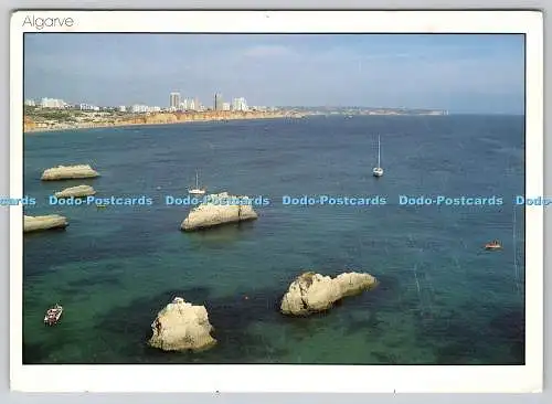 D317850 Portugal. Portimao. Panoramablick über die Strände von Vau und Rocha. F. Mou