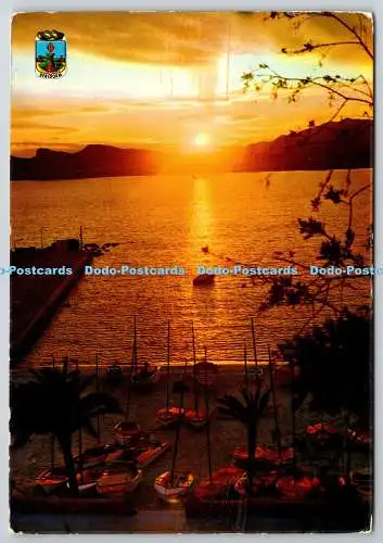 D323137 Benidorm. Alicante. Sonnenuntergang vom Hafen. Hermanos Galiana. Callosa de E