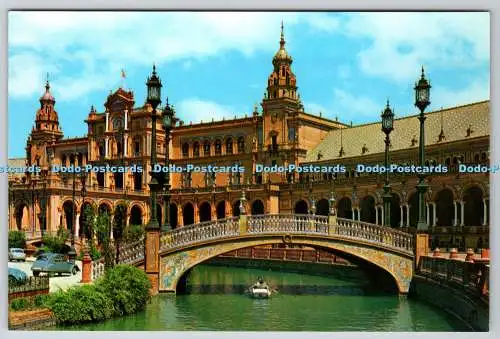 D315084 Sevilla. Spanienplatz. Teilansicht. J. Rodriguez Castillejo. GFS. N. 34