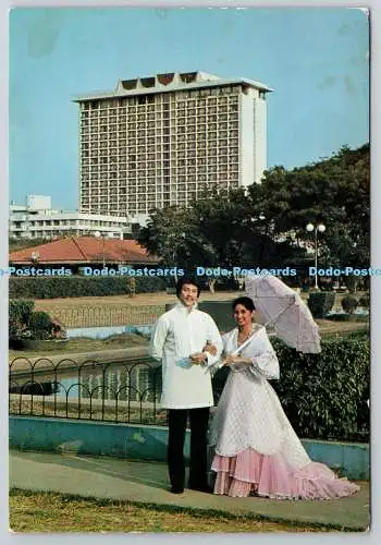 D319502 Die Philippinen. Manila. Un Avenue. Manila Hilton International