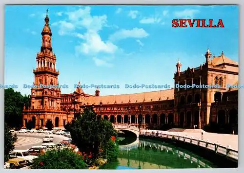 D315085 Sevilla. Plaza de España. Wenn Sie Sevilla besuchen, kehren Sie zurück. Coleccio