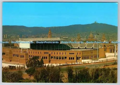 D317904 Spanien. Barcelona. Olimpic Stadium. Montjuic. A. Campana. Nr. B 0282. Pos