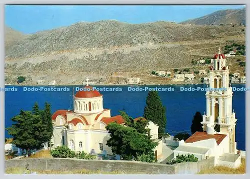 D317906 Symi. Annuciationskirche. B. und D. Kozas. Rhodos. Sotiris Toumbi