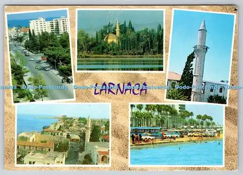 D317923 Larnaca. N. G. Triarchos. Nikosia. Zypern. N. 589. 1992. Postkarte. Multi