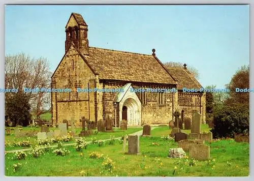D317932 Yorkshire. Adel. Kirche St. Johannes der Täufer. J. Arthur Dixon. Tolle