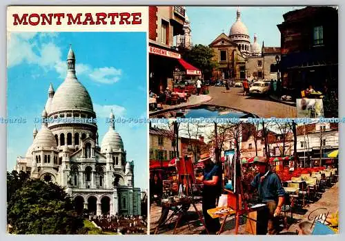 D323174 Montmartre. La Basilique du Sacre Coeur. Produktion Leconte. Editionen GU