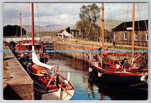 D315124 Inverness Shire. Caledonian Canal bei Gairlochy. J. Arthur Dixon. Inverne