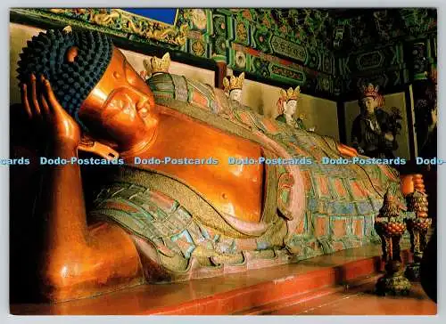 D317937 Liegebuddha der Wofosi. China National Publications Import und E