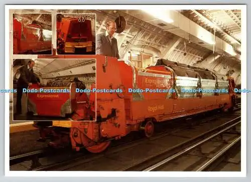 D323178 Die U-Bahn des Postamts im Sortierbüro Mount Pleasant. Lo
