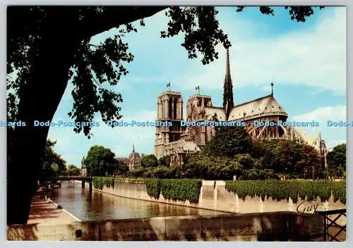 D317939 Paris et ses Merveilles. Abside de la Cathedrale Notre Dame. GUY. Produc