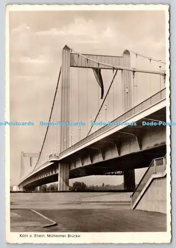 D319540 Köln a. Rhein Mulheimer Brücke. Gerhard Ludwig