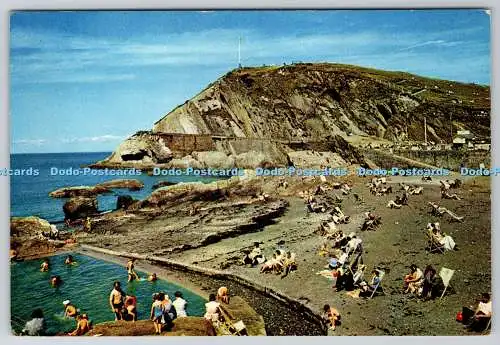 D315130 Devon. Ilfracombe. Wildersmouth Beach. J. Arthur Dixon. Newport. Farbe