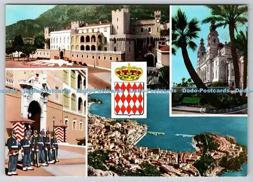 D317961 Souvenir de la Principaute de Monaco. Sept7. S. E. P. T. Schön. Postkarte.