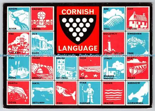 D317966 Cornish Language. MK. Murray King. Studio Casa Mia. St. Ives. MK 10. Pos
