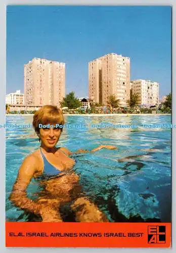 D319568 Tel Aviv. Elal Israel Airlines kennt Israel am besten