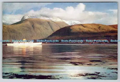 D315163 Inverness Shire. Ben Nevis von Loch Linnhe. Schottische Bildserie. Pos