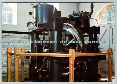 D323214 Herefordshire Waterworks Museum. Besenberg. Der einzigartige Zweizylinder Co