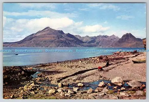 D315164 Isle of Skye. Cuillins und Loch Scavaig aus Elgol. Alex. H. Hamilton. A