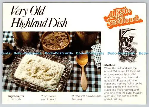 D323217 Sehr alte Highland Schale. Schottische Küche von Patricia Blacklock. Jarrold