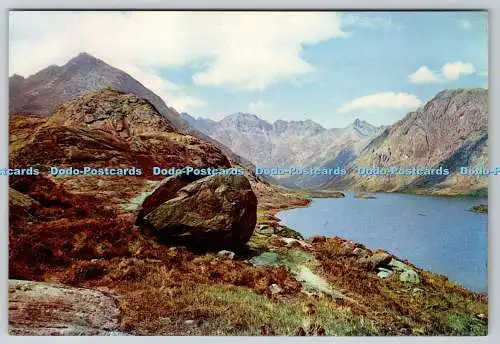 D315167 Schottland. Isle of Skye. Loch Corouisk im Herzen von Cuillin Hills. W.S.T