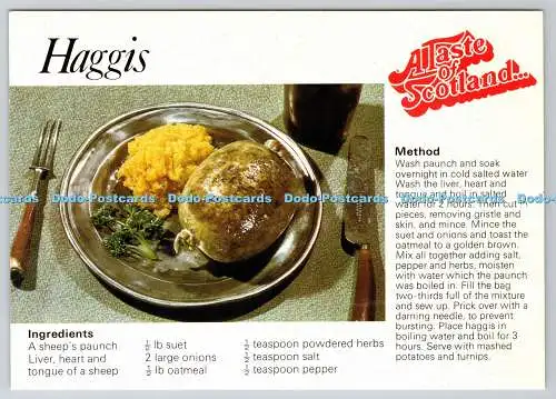 D323219 Haggis. Schottische Küche von Patricia Blacklock. Jarrold Ltd. Norwich