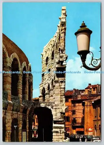 D319584 Verona. Ein Flügel der Arena. Biondetti. Arti Grafiche