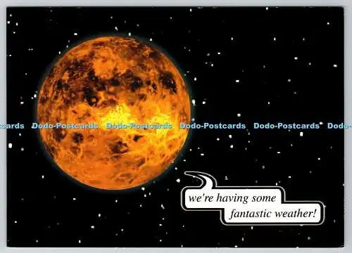 D323222 Postkarte von VENUS. Planetboomerang Web Guide. Science Serie. Planet i