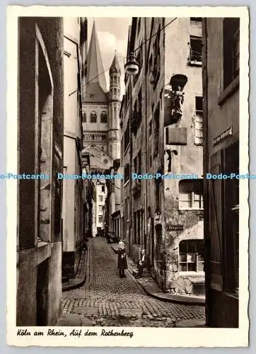 D319588 Köln am Rhein. Auf dem Rothenberg. GerHard Ludwig. RP
