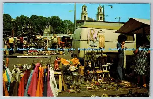 D323225 Amsterdam. Holland. Flohmarkt. ST.Gebr. Spanjersberg. Rotterdam. Antw