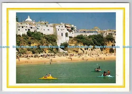 D317986 Portugal. Algarve. Albufeira. Fotoansicht. 1990. Postkarte