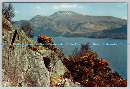 D315185 Schottland. Schlechterzeit am Loch Lomond. Ben Lomond ist in der Ferne. J. A