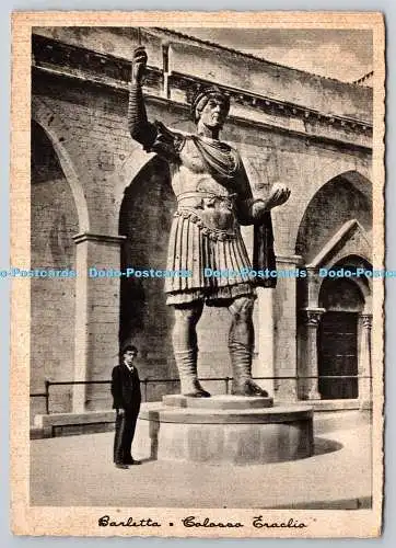D319603 Barletta. Colosso Eraclio. Carlo Alessio