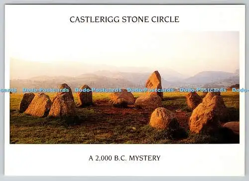 D323240 Castlerigg Stone Circle. In der Nähe von Keswick. B. C. Mistery. Edith Tanner. Pete