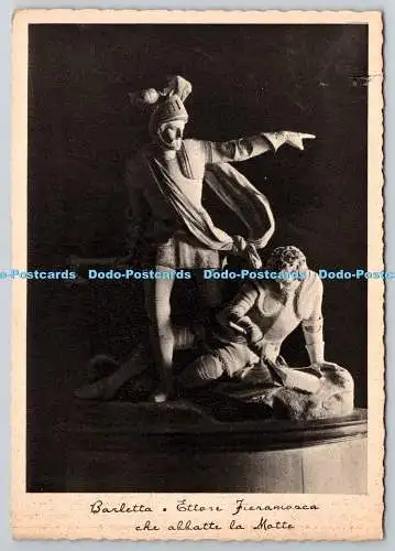 D319604 Barletta. Ettore Fieramosca che Abbatte La Motte. Carlo Alessio