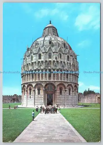D318001 Italien. Pisa. Baptisterium. Alterocca. Terni. Fotocolor. N. 12384. Postkarte