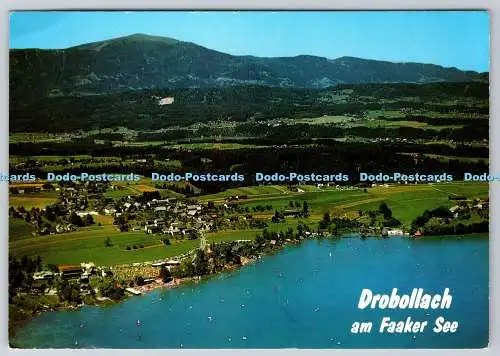 D323242 Drobollach am Faaker See. Mit Gerlitzen. Kärnten. Österreich. Osterreich So