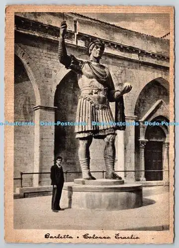 D319605 Barletta. Colosso Eraclio. E La Piu Grande Statua in Bronzo Che Ci Venga