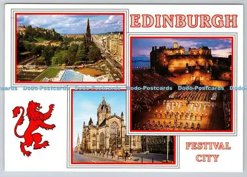 D323247 Edinburgh. Festivalstadt. A Hail Caledonia Produkt. Whiteholme Ltd. Dunde
