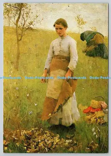 D318016 Newcastle upon Tyne. Laing Art Gallery. Sir George Clausen. R.A. Die St