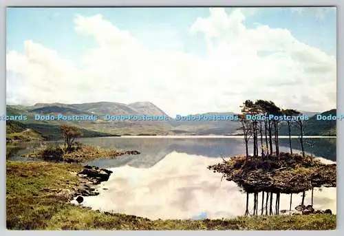 D315202 Sutherland. Loch Assynt in der Nähe von Lochinver. John R. Edwards. J. Arthur Dixon