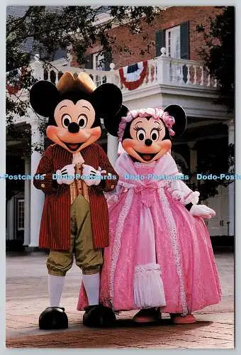 D319618 Mickey und Minnie Kleid für den Anlass beim American Adventure. Walt