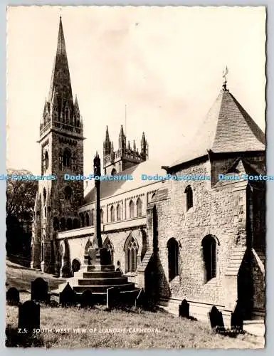 D319620 Südwestansicht der Kathedrale von Llandaff. Traversen