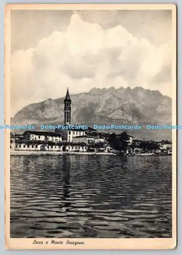 D319623 Lecco e Monte Resegone. A. Preda. Milano